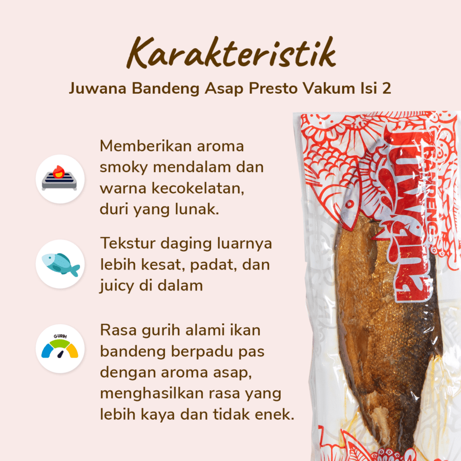 Bandeng Juwana Asap Presto Vakum Dus