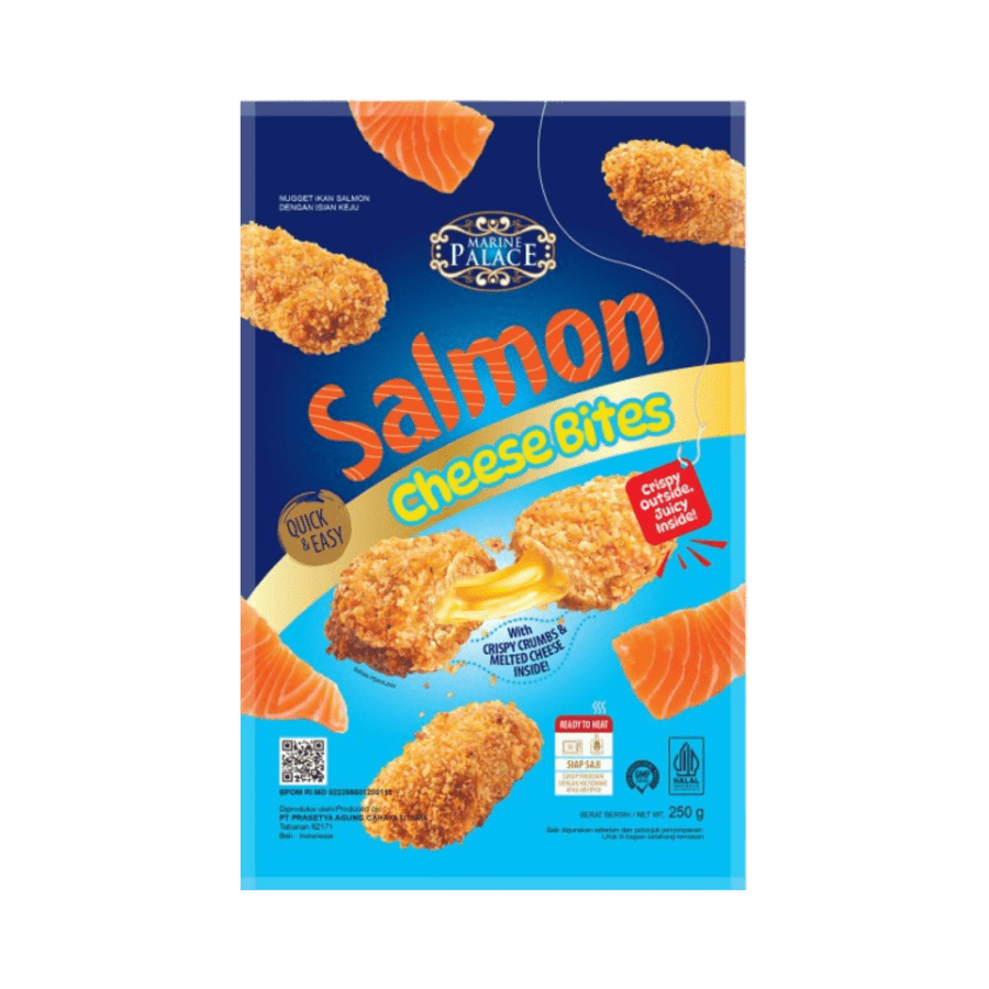 Marine Palace Salmon Cheese Bites 250 gram