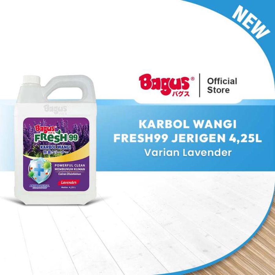 Bagus Fresh 99 Pine Karbol Wangi Lavender Jerigen
