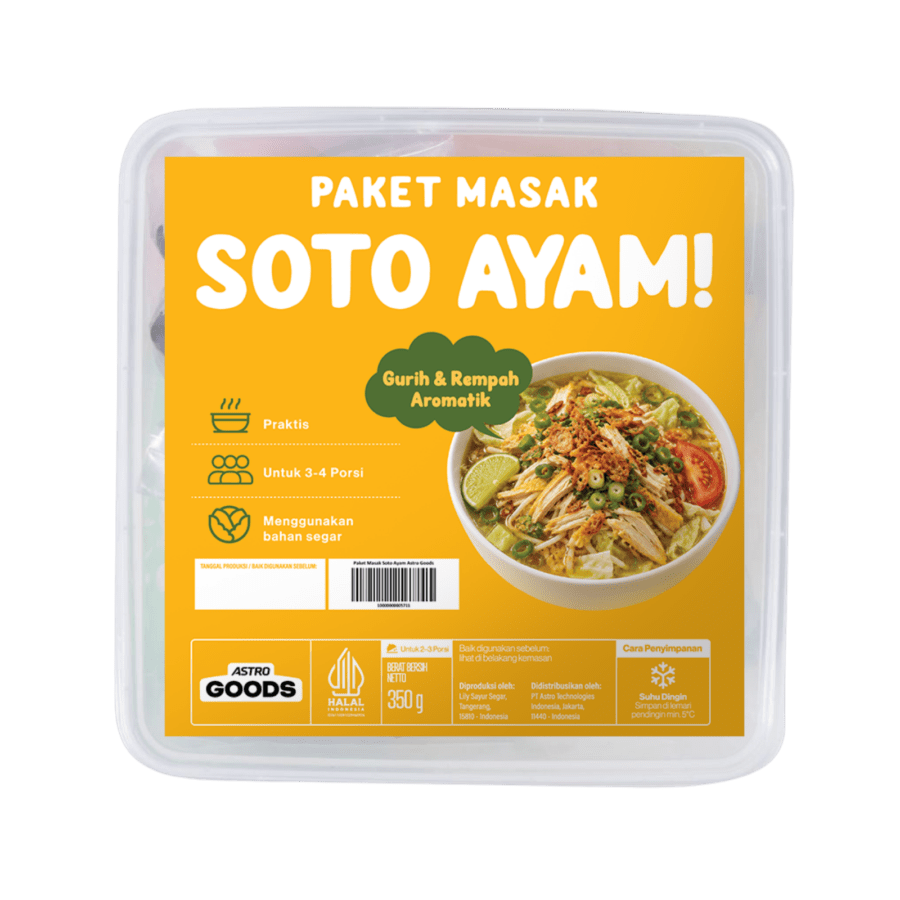 Paket Masak Soto Ayam Astro Goods