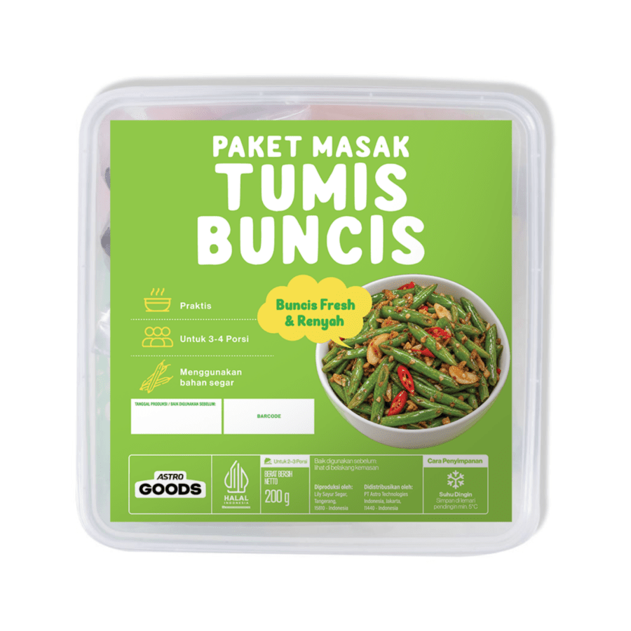 Paket Masak Tumis Buncis Astro Goods