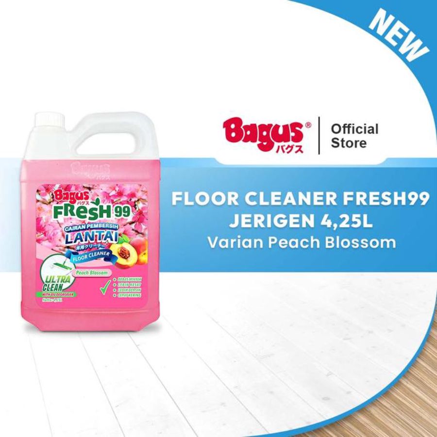 Bagus Fresh 99 Peach Blossom Pembersih Lantai Jerigen