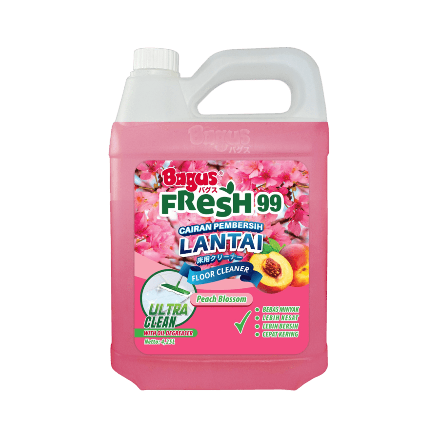 Bagus Fresh 99 Peach Blossom Pembersih Lantai Jerigen