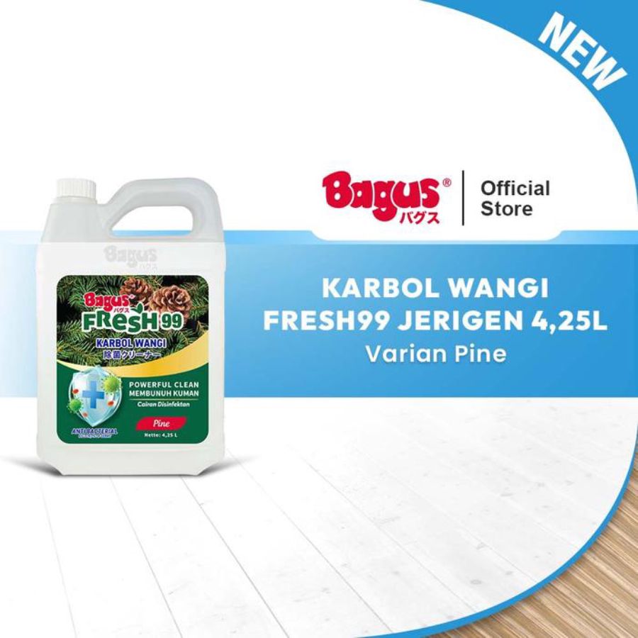Bagus Fresh 99 Pine Karbol Wangi Pine Jerigen