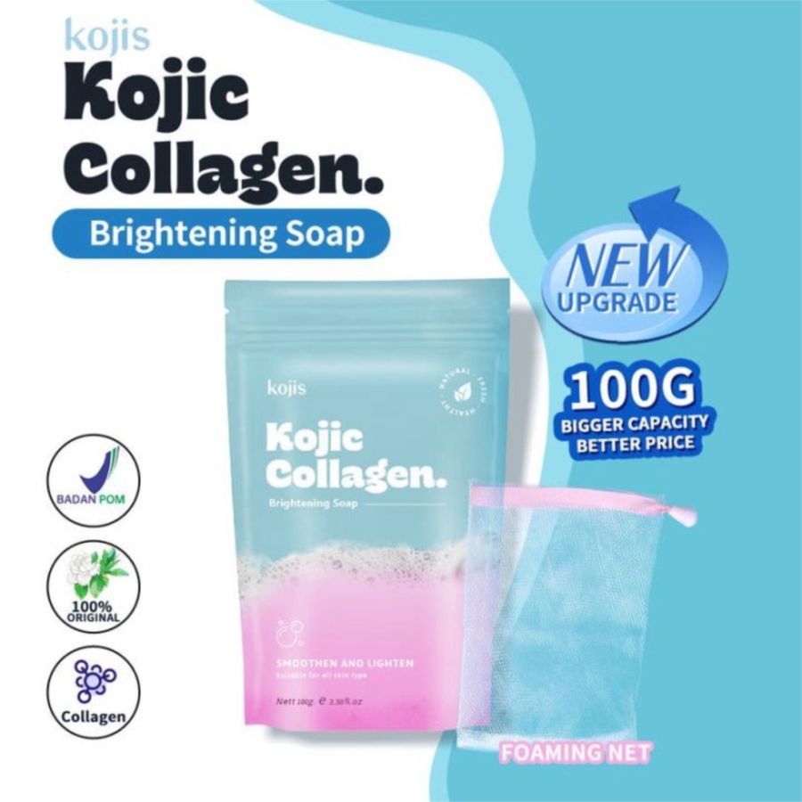 Kojis Kojic Collagen Brightening Barsoap 100gram