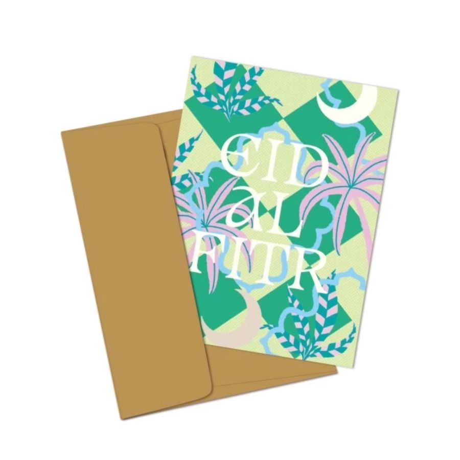 Capricorn Design Art Carton CFX057 Kartu Ucapan Lebaran 1pcs