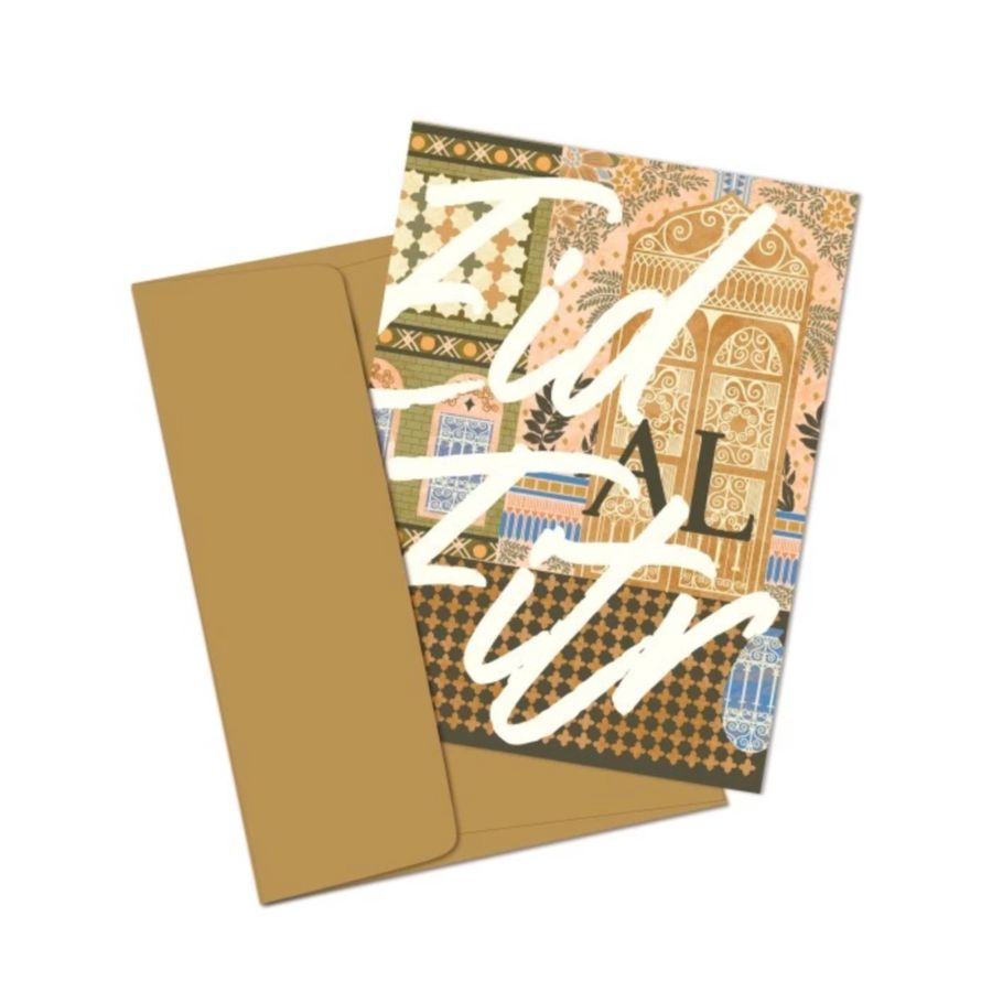 Capricorn Design Art Carton CFX051 Kartu Ucapan Lebaran 1pcs