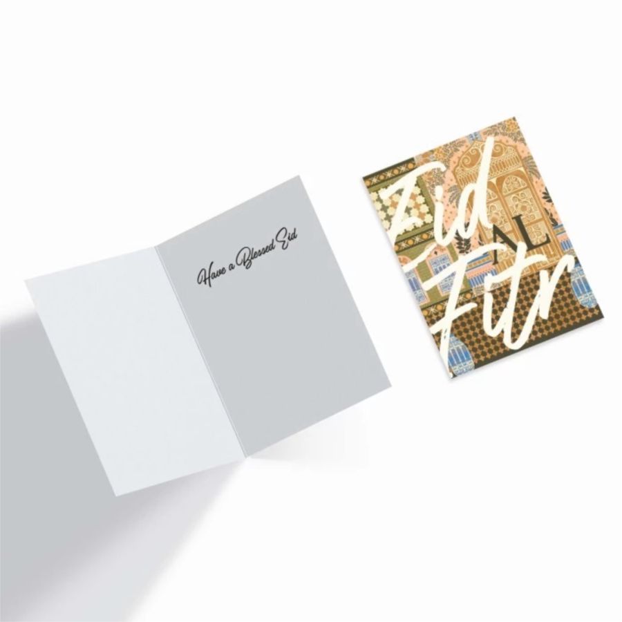 Capricorn Design Art Carton CFX051 Kartu Ucapan Lebaran 1pcs