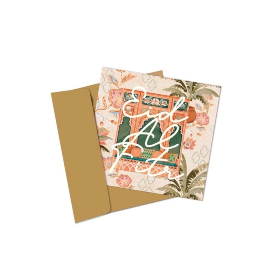 Capricorn Design Art Carton Ivory CLFX062 Kartu Ucapan Lebaran 1pcs