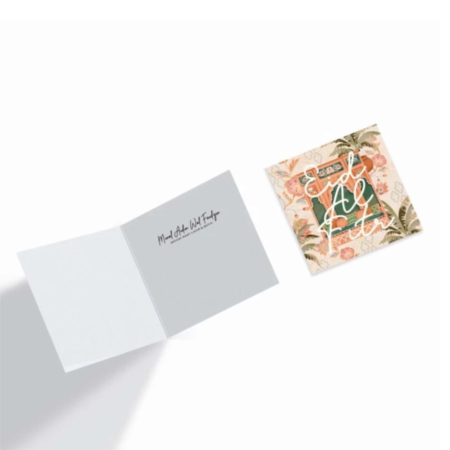 Capricorn Design Art Carton Ivory CLFX062 Kartu Ucapan Lebaran 1pcs