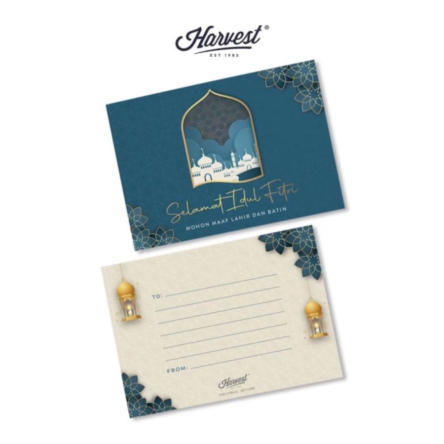 Harvest Goods Fitri Citra Set Kartu Ucapan Lebaran 1pcs
