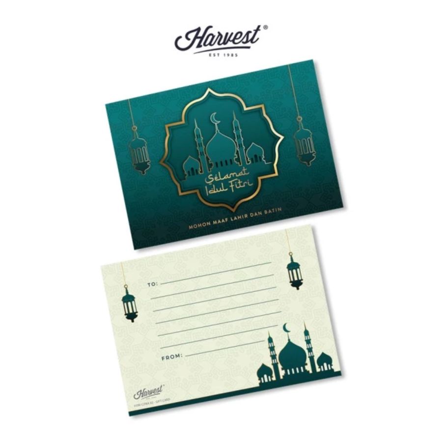 Harvest Goods Fitri Citra Set Kartu Ucapan Lebaran 1pcs