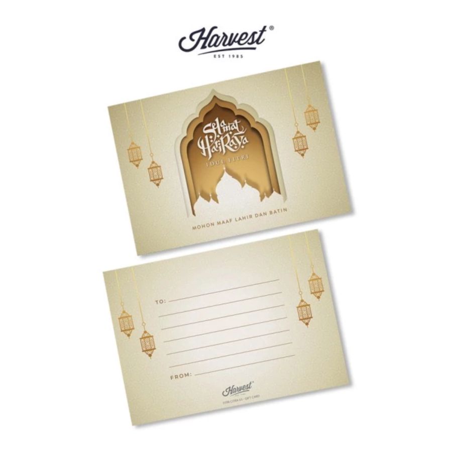 Harvest Goods Fitri Citra Set Kartu Ucapan Lebaran 1pcs