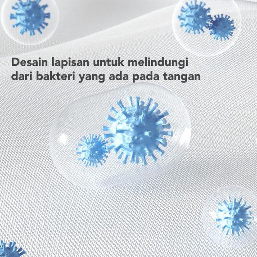 Sakumini Oral Cleaner Finger Wipes Pembersih Lidah Gigi Mulut Bayi 30pcs