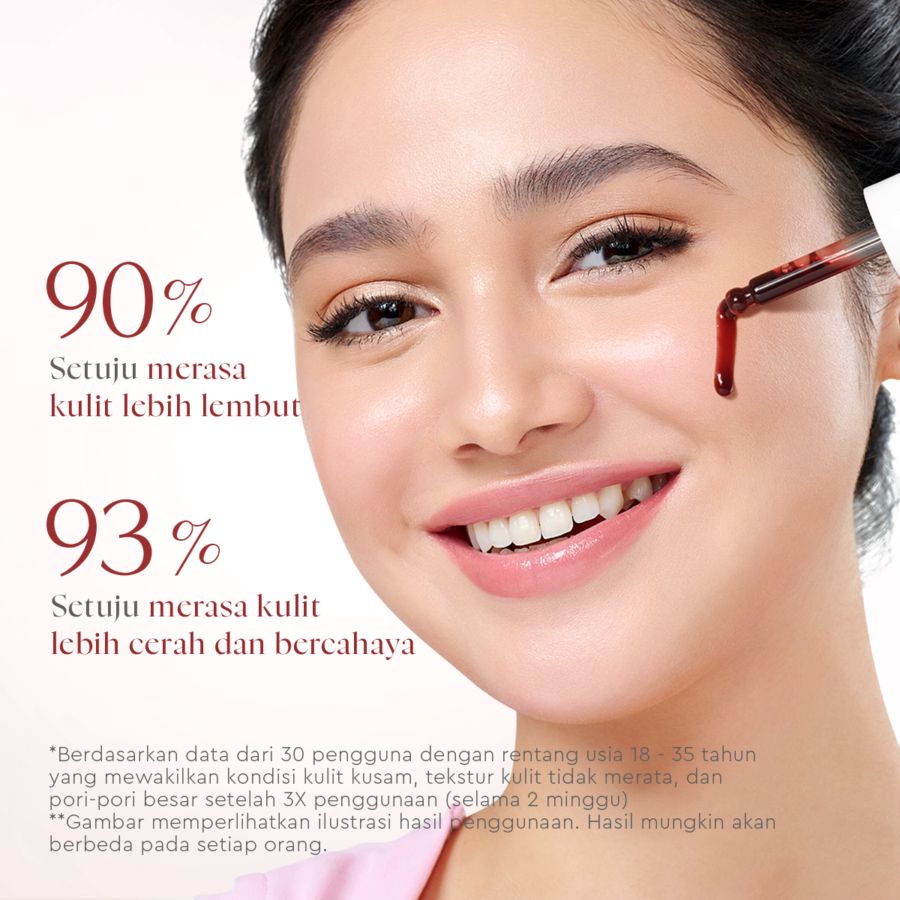 Glad2Glow AHA BHA PHA Intensive Peeling Solution Serum Wajah 15ml