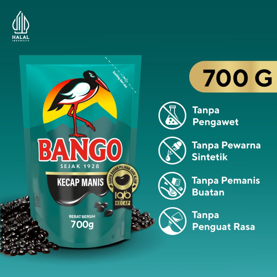 Bango Kecap Manis Refill Pouch 700gram