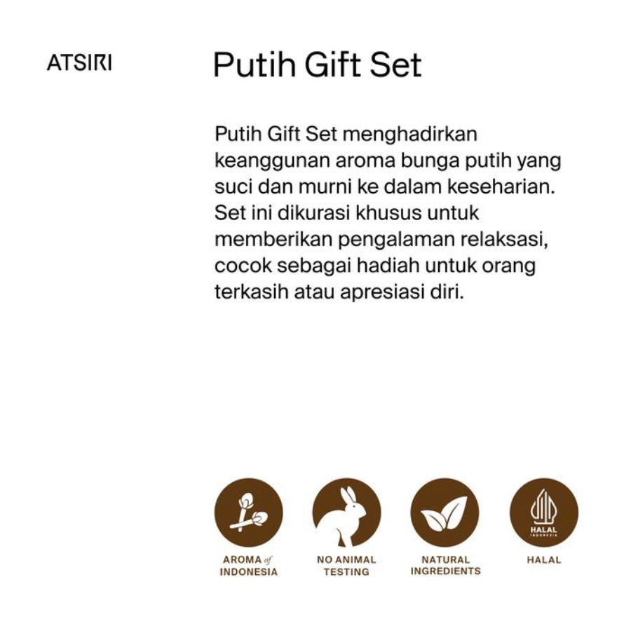 ATSIRI Putih Hampers Gift Set 1pack