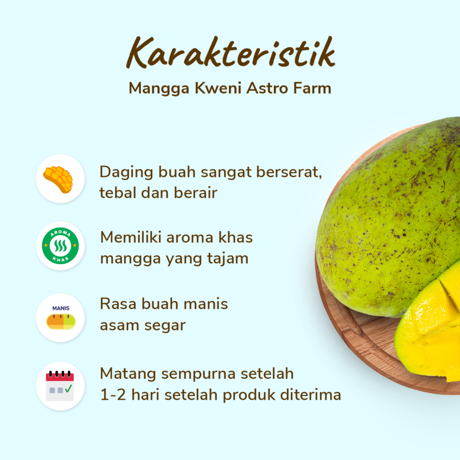 Mangga Kweni Astro Farm 500gram