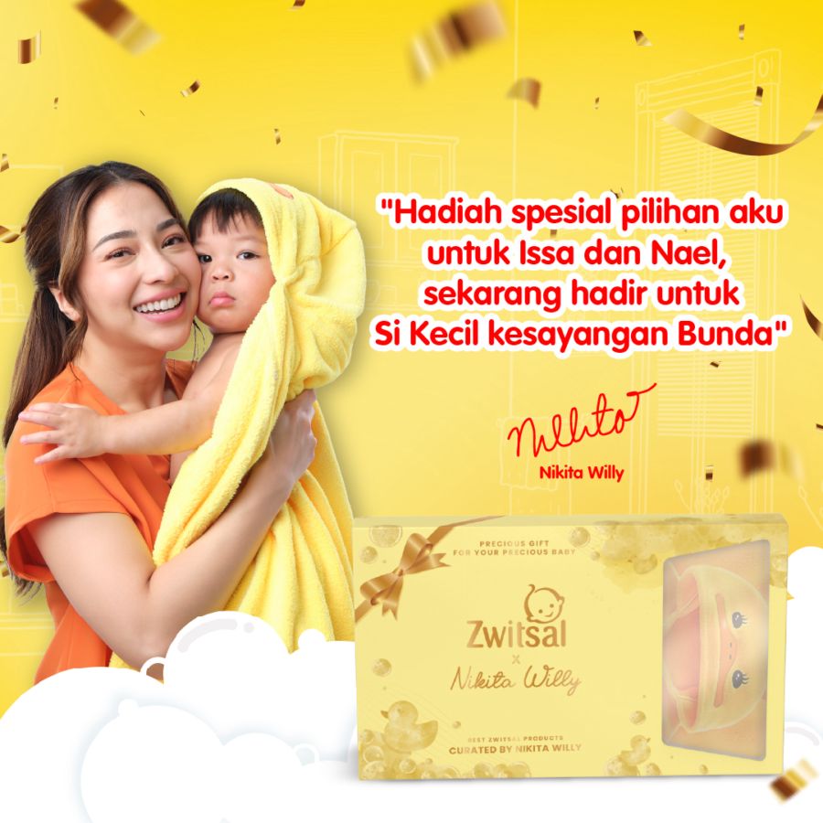 Zwitsal Exclusive Gift Set x Nikita Willy Paket Giftpack Perawatan Bayi Premium 1pcs
