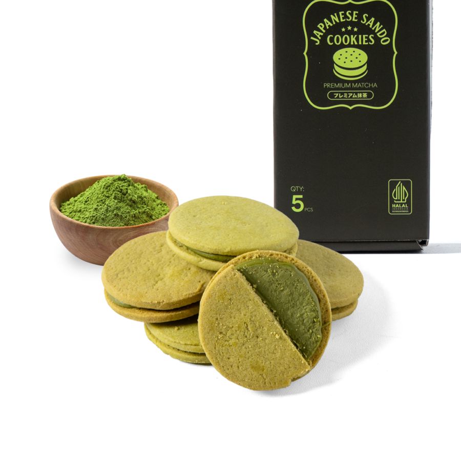 Japanese Sando Cookies Matcha Astro Goods 5 pcs 1pcs
