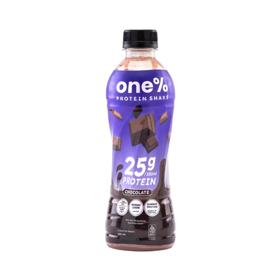 One% Chocolate Protein Shake 350ml