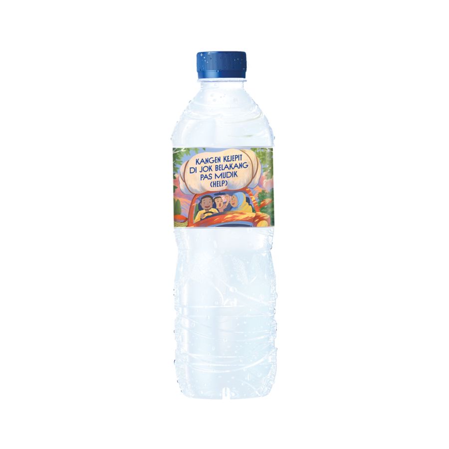 AQUA Air Mineral Botol 600ml