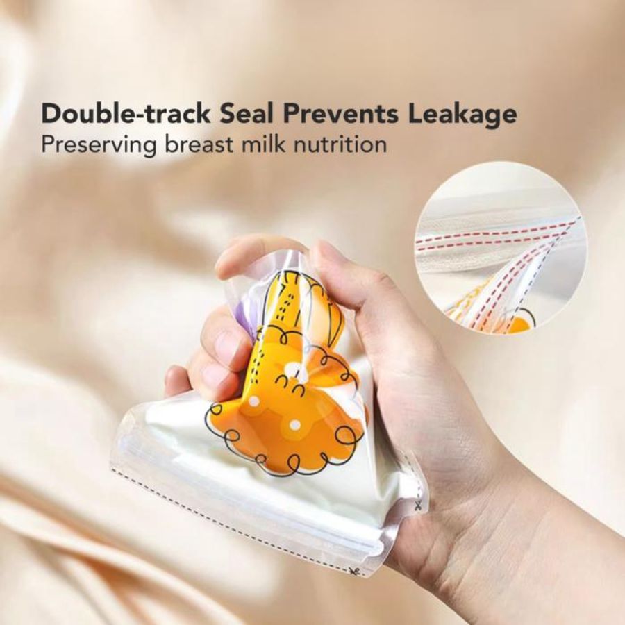 Sakumini Disposable Breastmilk Storage Bag Thermal Sensor Kapasitas 120 ml 30bags