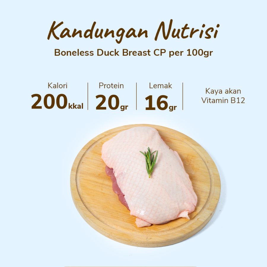 Boneless Duck Breast CP 250-300gram