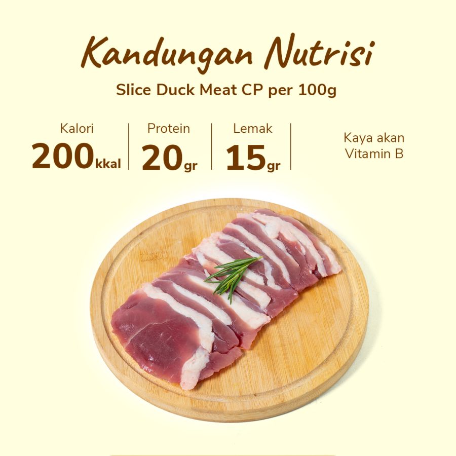 Slice Duck Meat CP 150gram