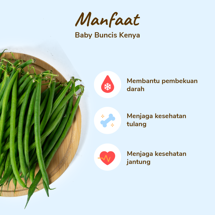 Baby Buncis Kenya Astro Farm 250gram