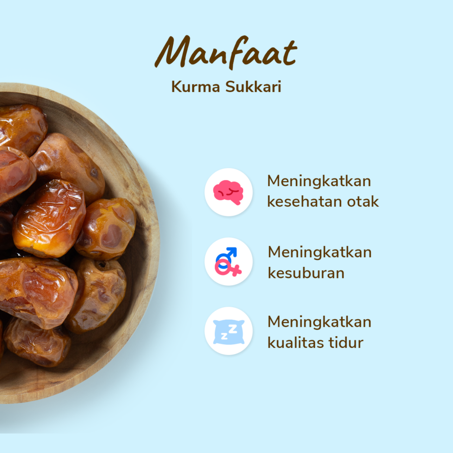 Kurma Sukari Astro Farm 250gram