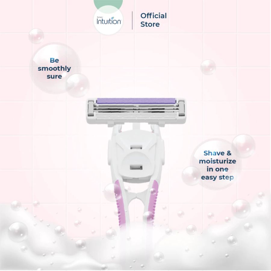 Schick Intuition Kit Blossom Alat Cukur Wanita 1pack