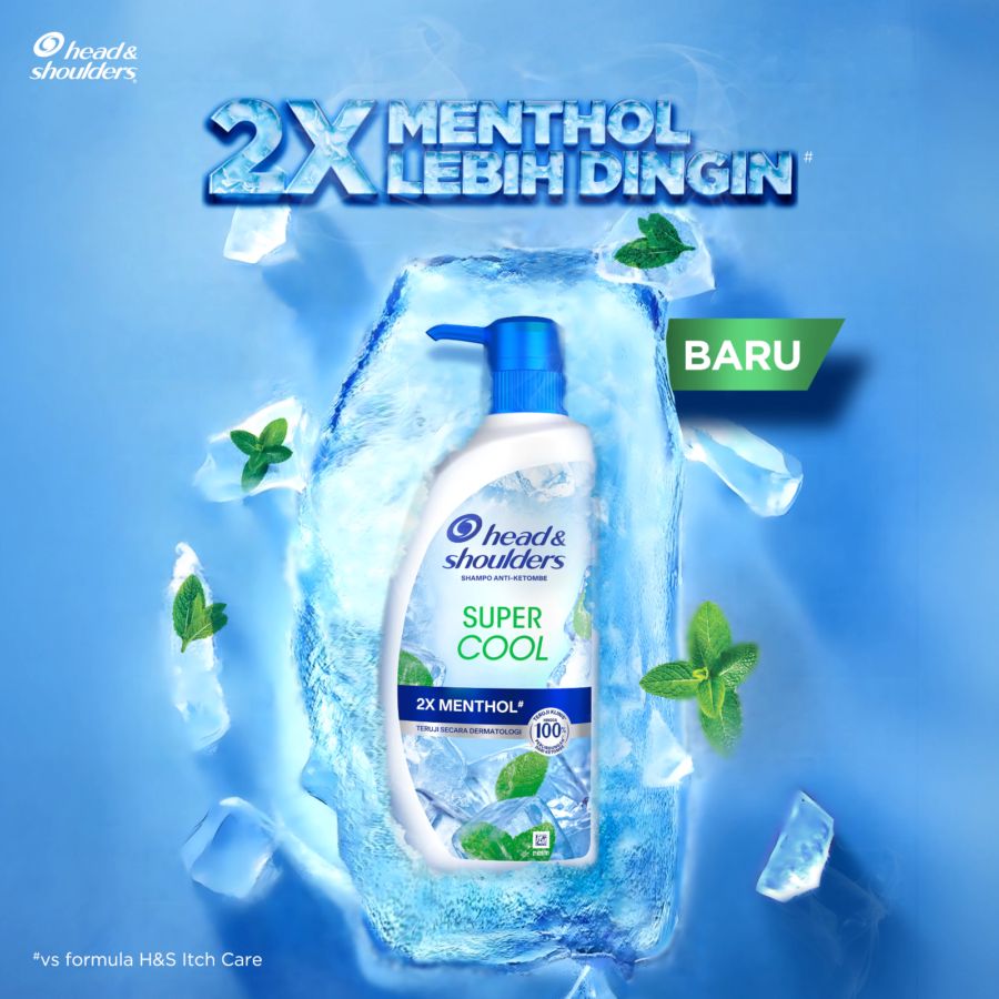 Head & Shoulders Super Cool Anti-Ketombe Shampo 400ml