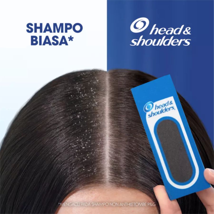 Head & Shoulders Halus Lembut 2in1 Anti-Ketombe Shampo + Kondisioner 400ml