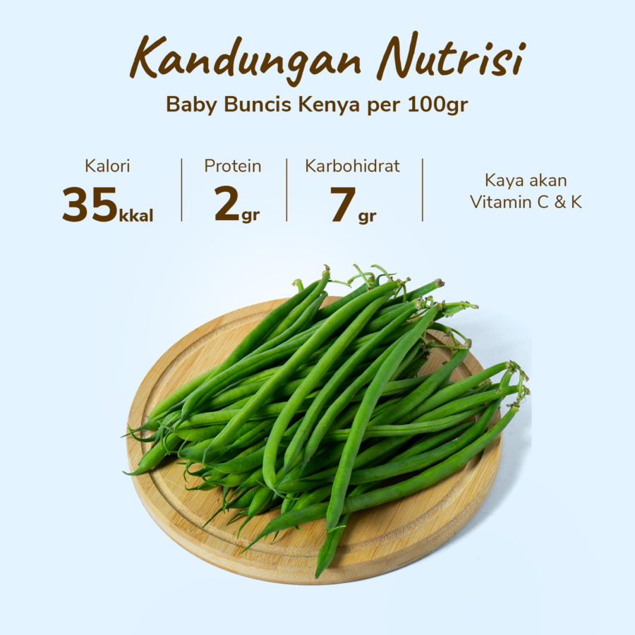 Baby Buncis Kenya Astro Farm 250gram