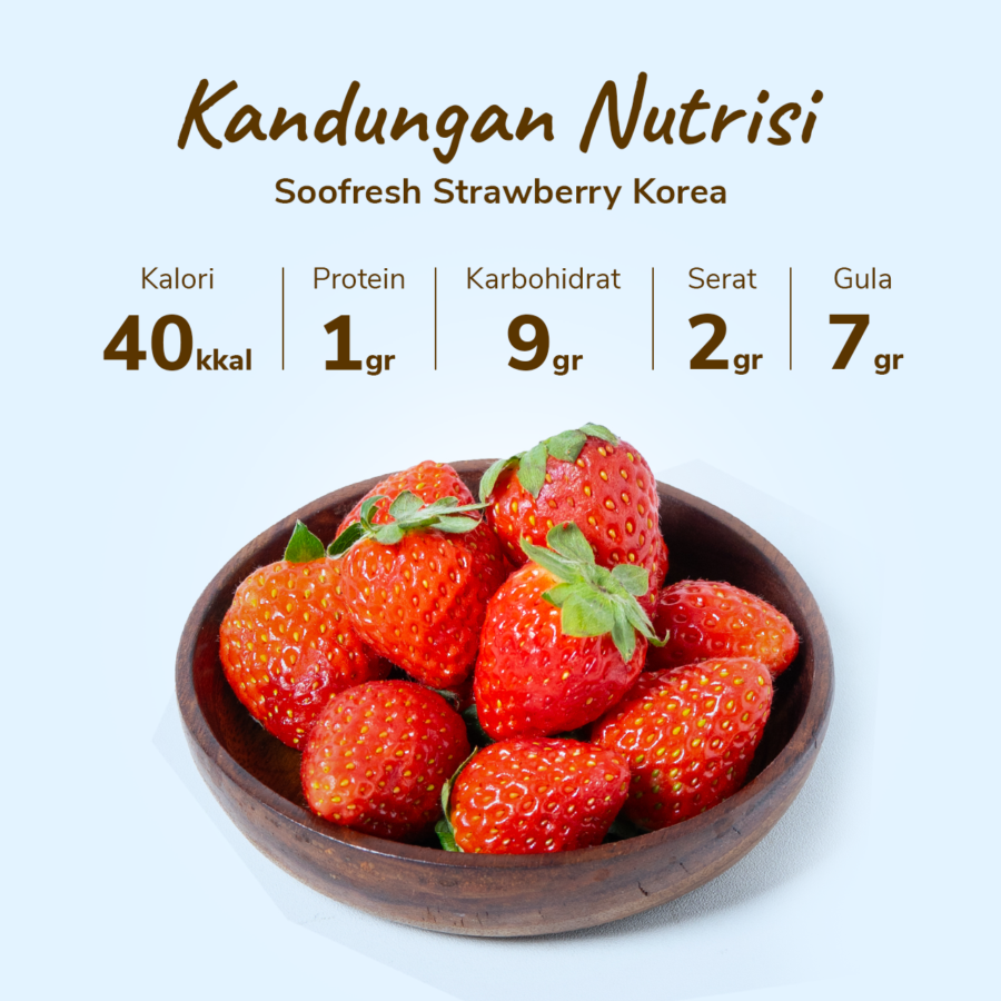Soofresh Strawberry Korea 250gram