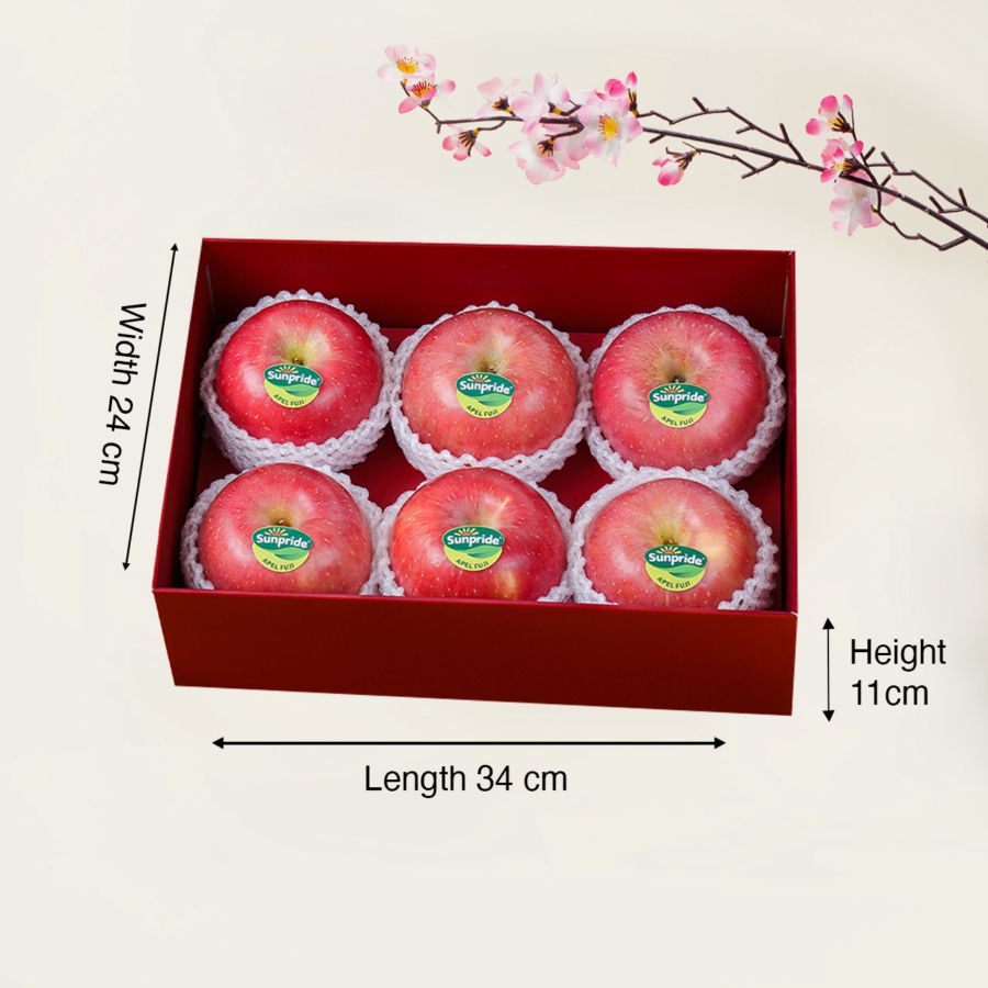 Sunpride Apel Fuji Gift Box 1box