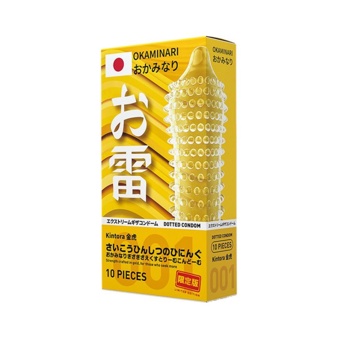 Okaminari 001 Kintora Gerigi Extreme Original Kondom Pria