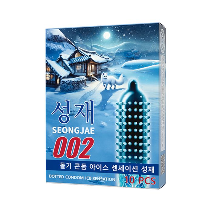 Seongjae 002 Gerigi Ice Kondom Pria