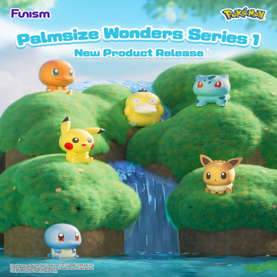 Funism Pokemon Palmsize Wonder Mixed V.1 Blind Box 1pcs