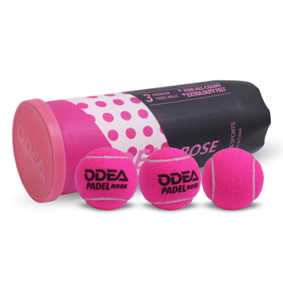Odea Bola Padel Pink Isi 3 ball 1tubes
