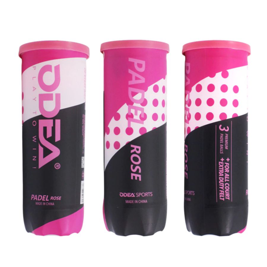 Odea Bola Padel Pink Isi 3 ball 1tubes