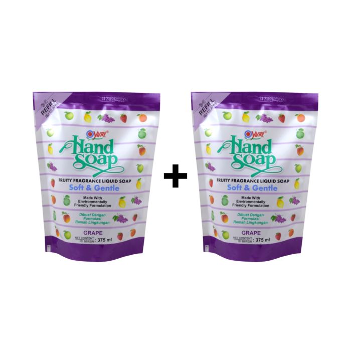 Buy 1 Get 1 Yuri Grape Hand Soap Pouch