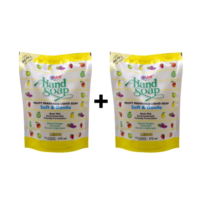 Buy 1 Get 1 Yuri Lemon Hand Soap Pouch
