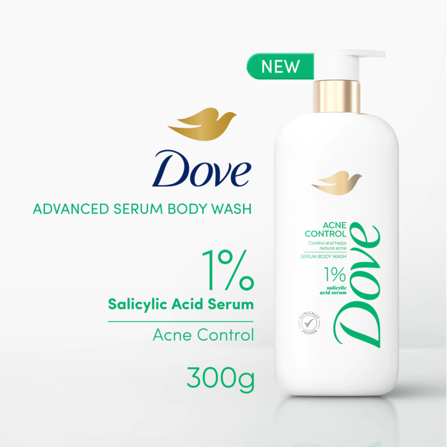 Dove Advanced Serum Acne Control Body Wash 300gram