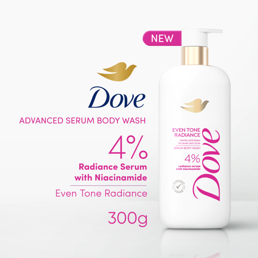 Dove Advanced Serum Even Tone Radiance Body Wash 300gram