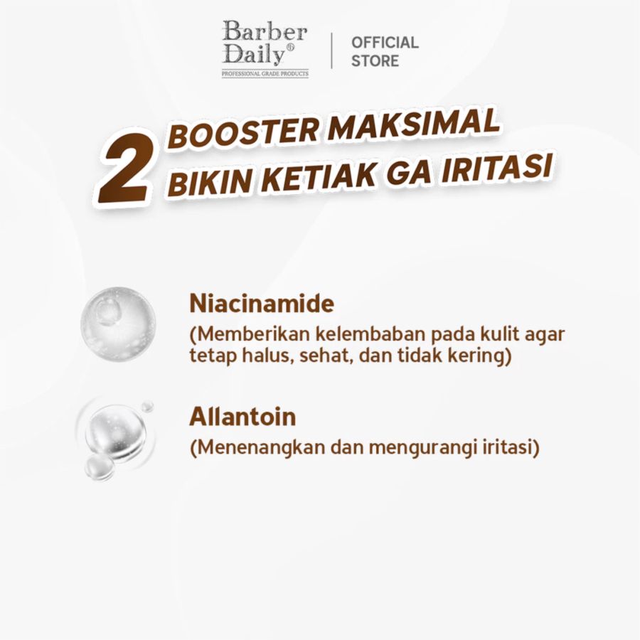 Barber Daily Comfort Shield Antiperspirant Deodorant Roll On 50ml