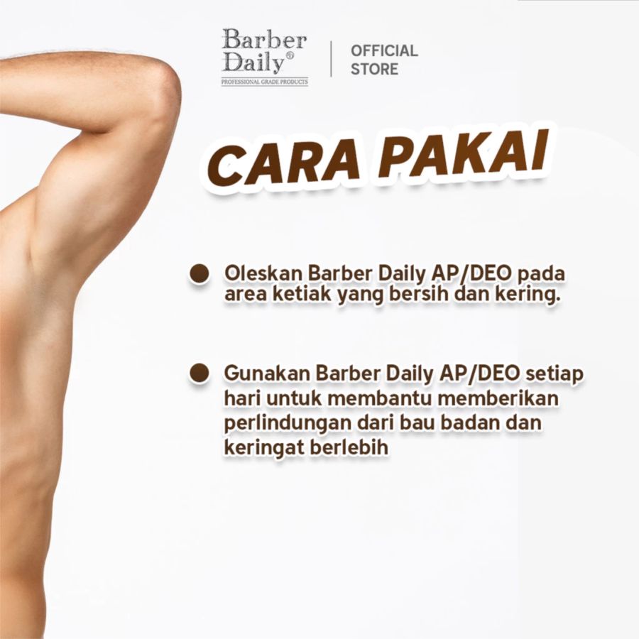 Barber Daily Comfort Shield Antiperspirant Deodorant Roll On 50ml