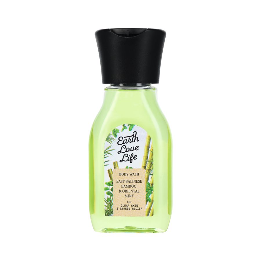 Earth Love Life East Balinese Bamboo & Oriental Mint Body Wash 60ml