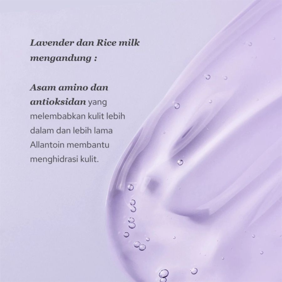 Earth Love Life Spanish Lavender & Javanese Rice Milk Body Wash 60ml